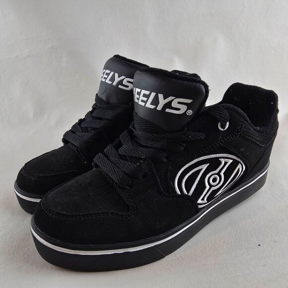 Heelys Motion Plus Black Skate Shoes Youth 6 Roller Sneaker Wheels YTH6 - Picture 5 of 9